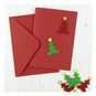 Red and Green Felt Trees 20 Pack  image number 3