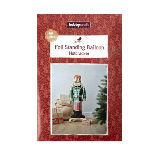 Large Nutcracker Foil Standing Balloon image number 2