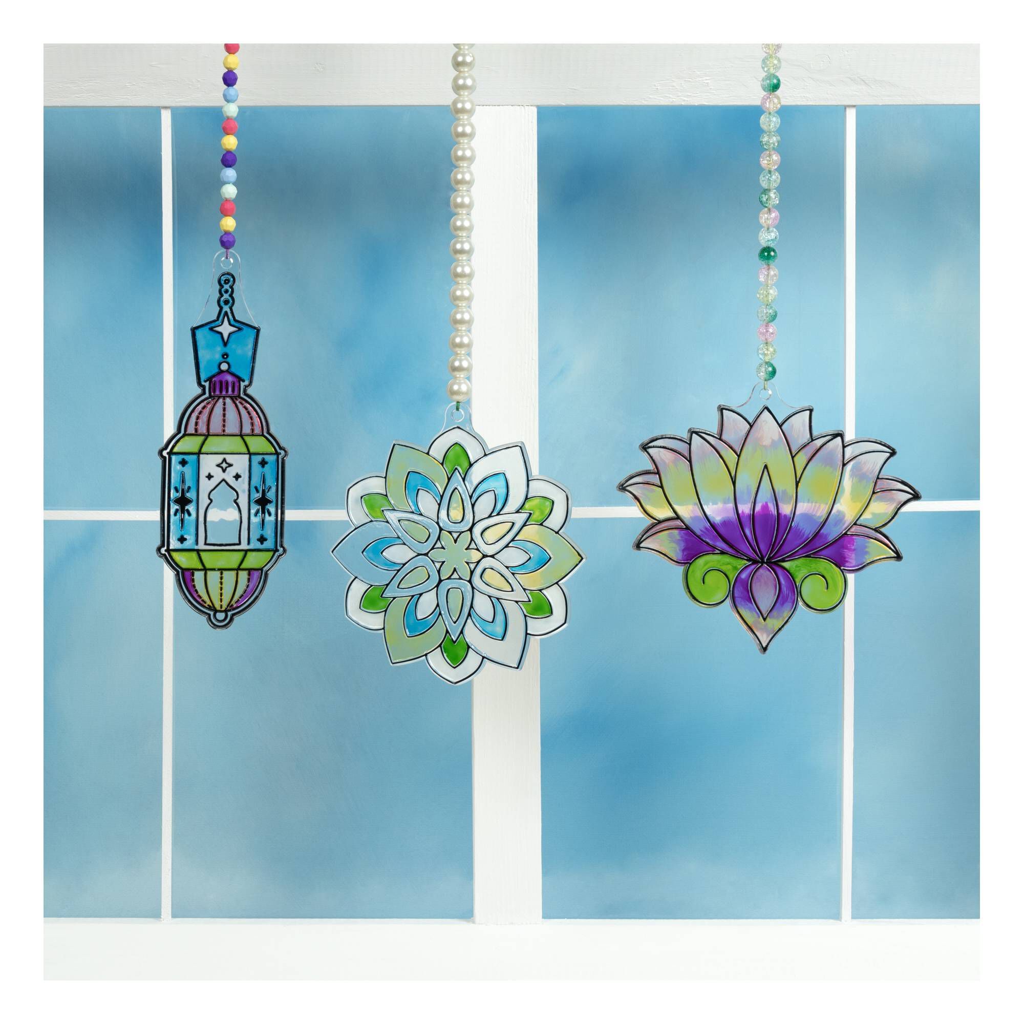 Lotus Plastic Suncatcher | Hobbycraft