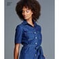 Simplicity Shirt Dress Sewing Pattern 8014 (6-14) image number 6
