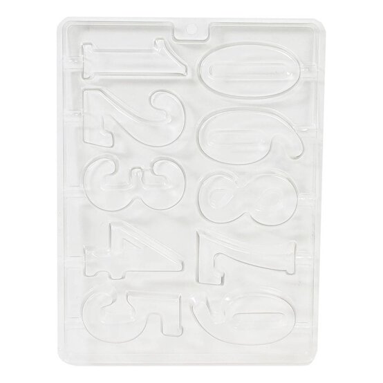 Numbers Chocolate Mould image number 1