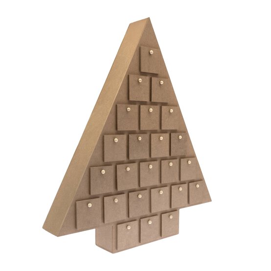 Christmas Tree Mixed Drawer Advent Calendar image number 1