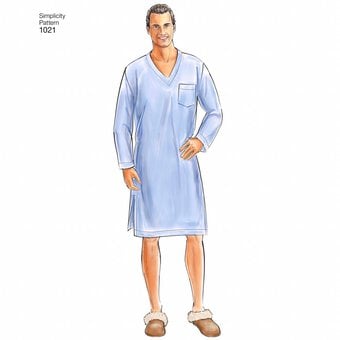 Simplicity Pyjamas and Robe Sewing Pattern 1021 (XS-XL) image number 4