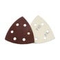 Draper Delta Sanding Sheets with Hook and Loop 93mm 10 Pack image number 2