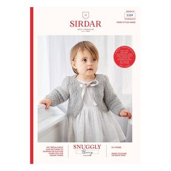 Sirdar Snuggly Bunny Girls' Cardigan Pattern 5309