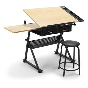 Craft Creative Desk with Stool 70cm x 119cm x 60cm