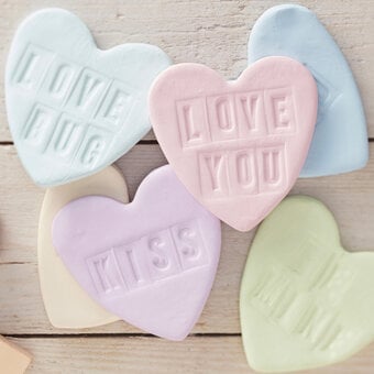 How to Make Clay Love Hearts