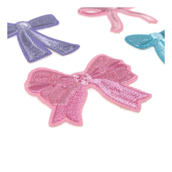 Bow Iron-On Patches 4 Pack image number 3