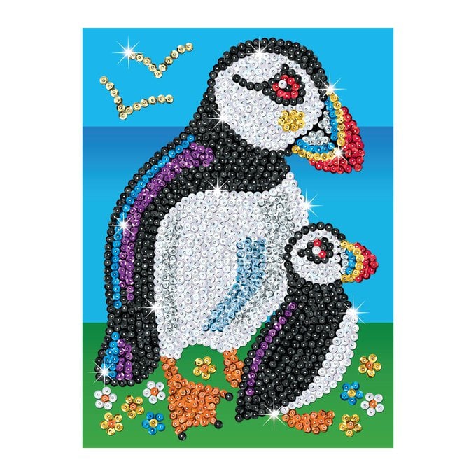 Puffin Sequin Art Kit image number 1