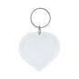 Clear Heart Keyrings 10 Pack  image number 3