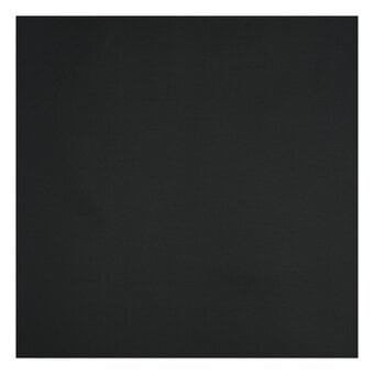 Black PU Fabric by the Metre