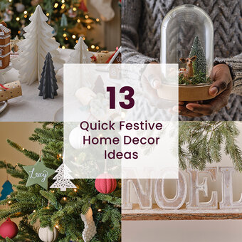 13 Quick Festive Home Decor Ideas