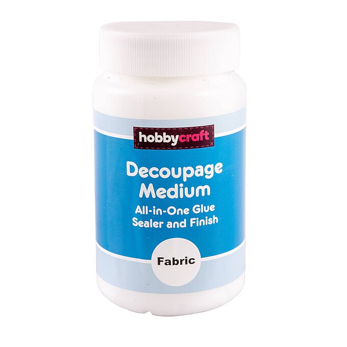 Fabric Decoupage Medium 250ml Hobbycraft