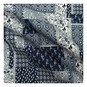 Patchwork Printed Chambray Fabric by the Metre image number 1