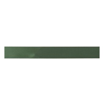 Trimits Forest Green Double-Faced Satin Ribbon by the Metre 3mm