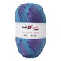 Knitcraft Purple Blue Mix Twist and Shout Yarn 100g image number 1