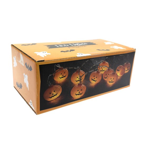 LED Pumpkin Lights 1.5m image number 4