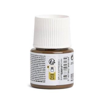 Pebeo Setacolor Espresso Brown Leather Paint 45ml image number 3