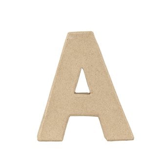 Mini Mache Letter A 10cm image number 5