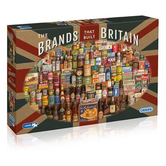 Gibsons The Brands That Built Britain Puzzle 1000 Pieces