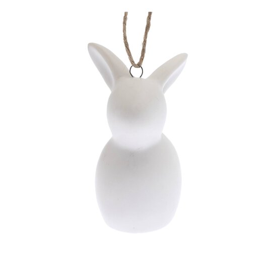 Hanging Ceramic Bunny Decoration 12 Pack Bundle image number 3