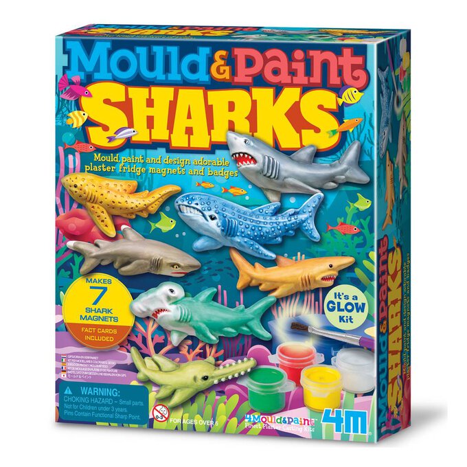 Sharks Mould and Paint Kit image number 1