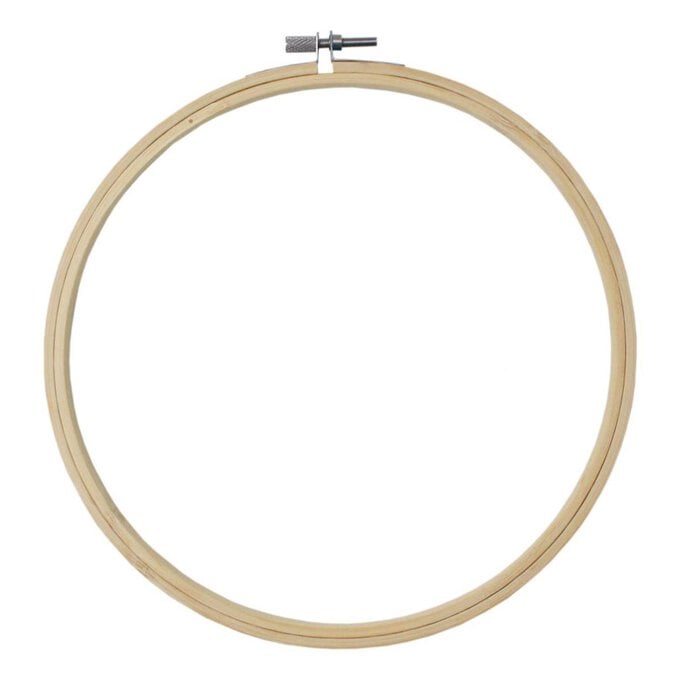 Bamboo Embroidery Hoop 8 Inches image number 1