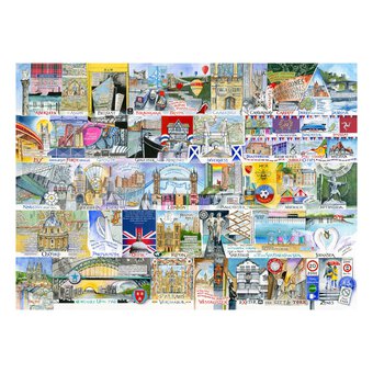 Gibsons Bright Lights Big Cities Jigsaw Puzzle 1000 Pieces
