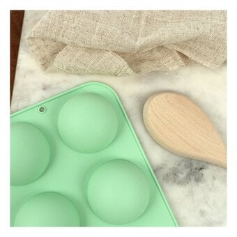 Whisk Sphere Silicone Candy Mould 6 Wells