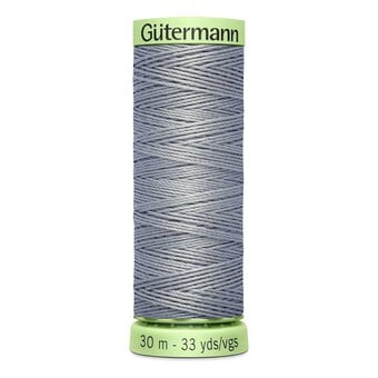 Gutermann Grey Top Stitch Thread 30m (40)