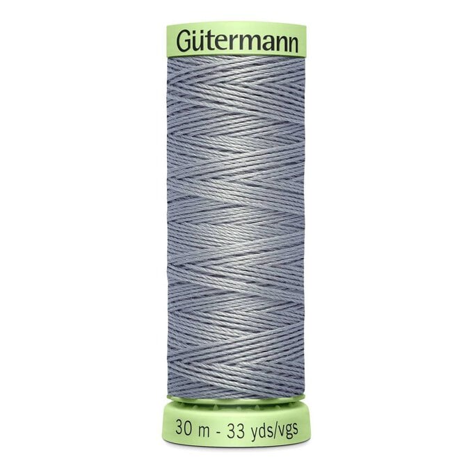 Gutermann Grey Top Stitch Thread 30m (40) image number 1