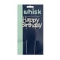 Whisk Silver Diamante Happy Birthday Cake Topper image number 2