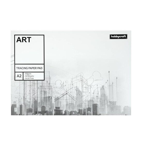 Tracing Paper Pad A2 50 Sheets image number 1