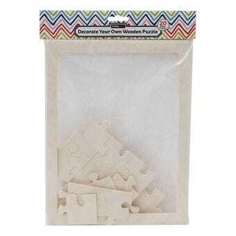 Decorate Your Own Wooden Puzzle 20 Pieces