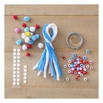 Make Your Own Snowflake Decoration Kit 2 Pack