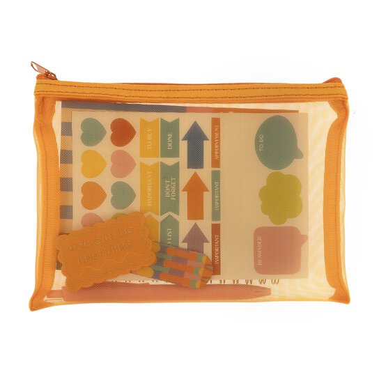Bright Pencil Case Stationery Set 6 Pieces image number 6