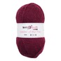 Knitcraft Wine Leader of the Pac Aran Yarn 100g image number 1