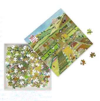 Judy Joel Allotments Jigsaw Puzzle 500 Pieces