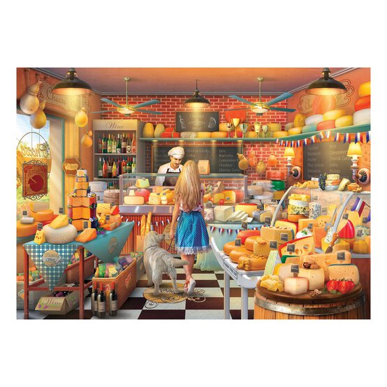Cheese Store Jigsaw Puzzle 1000 Pieces image number 2