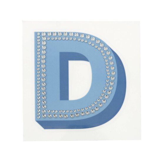 Cold Transfer and Bling Letter D Sticker Set image number 4