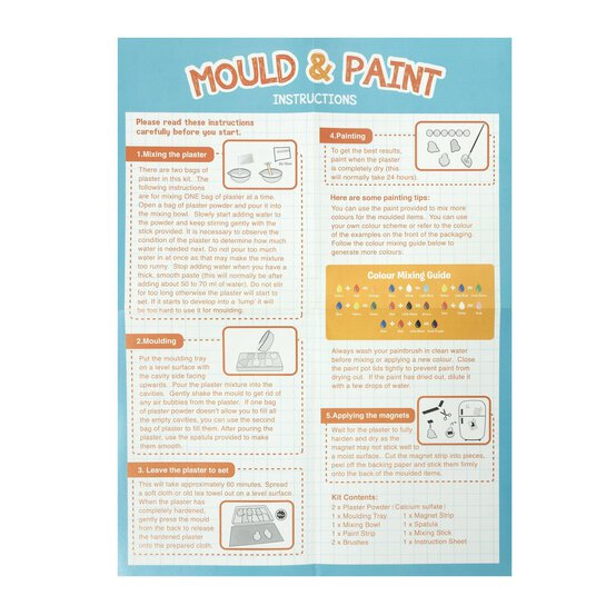 Unicorn and Fairy Mould and Paint Kit image number 5