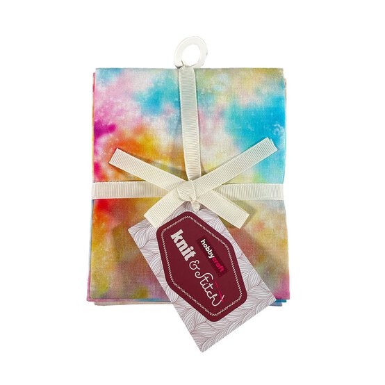 Group Tie-Dye Cotton Fat Quarters 5 Pack image number 2