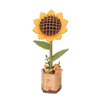 Rowood Sunflower Wooden Flower Kit