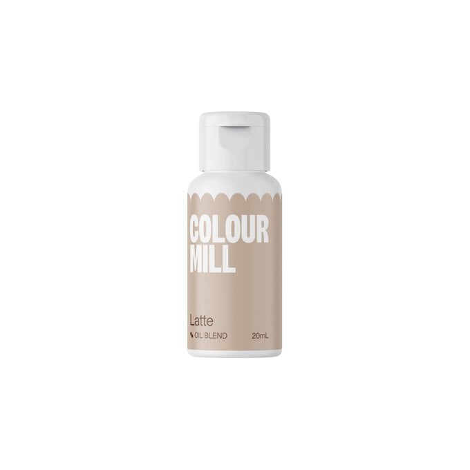 Colour Mill Latte Oil Blend Food Colouring 20ml image number 1