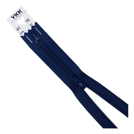 YKK Navy Blue Dress and Skirt Zip 41cm image number 1