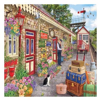Falcon Station Blooms Jigsaw Puzzle 1000 Pieces