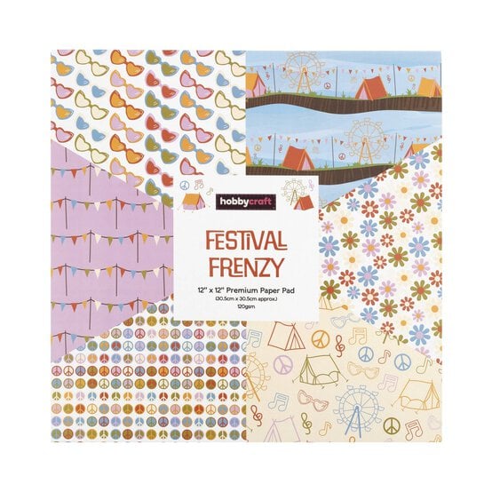 Festival Frenzy Paper Pad 12 x 12 Inches 18 Pack image number 4