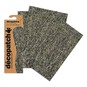 Decopatch Black Crackle Paper 3 Sheets image number 1