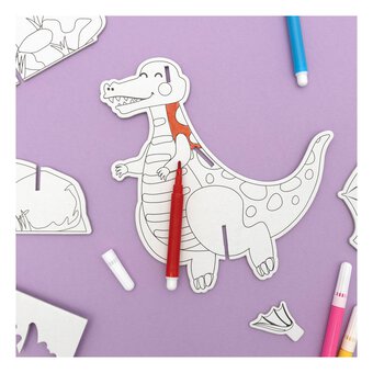 Colour Your Own 3D Dragon Puzzle Kit 