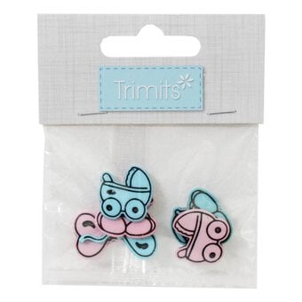 Trimits Baby Craft Buttons 6 Pieces